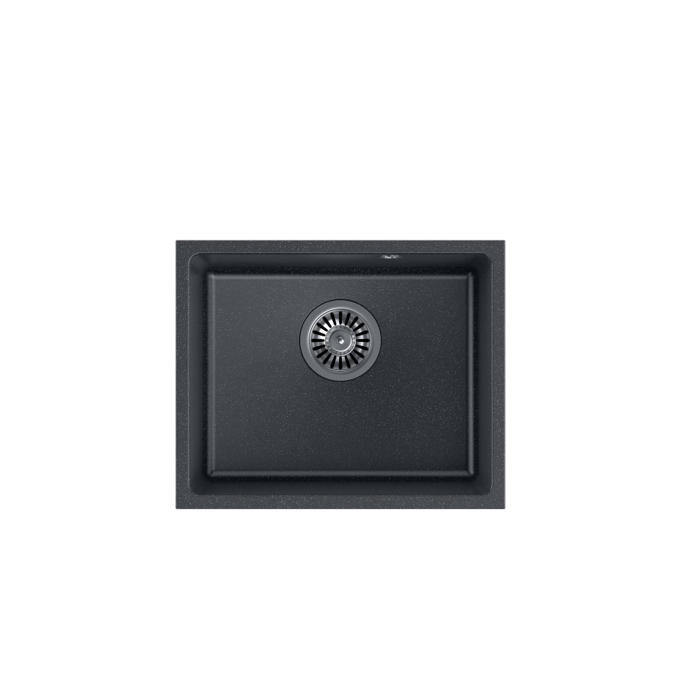 STEINER Alec zlewozmywak granitowy czarny HQA4640CZK