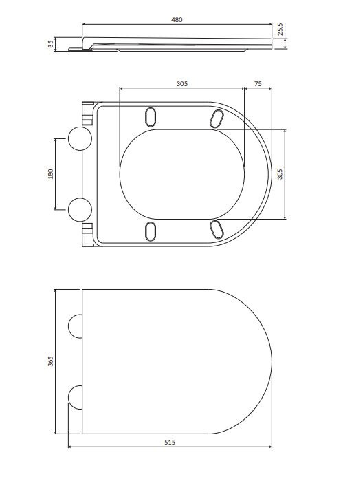 Omnires Ottawa Comfort Deska wolnoopadająca biały mat OTTAWACDEBM - odbiór osobisty: Kraków, Świebodzin