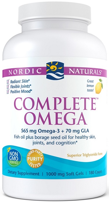 Nordic Naturals Sklep Nordic Naturals Complete Omega 565mg Lemon - 180 softgels