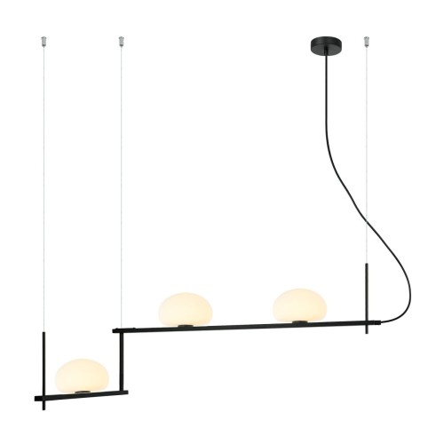 Lampa wisząca KERNIO PND-357783-BK+W Italux