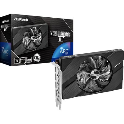 ASRock Karta graficzna A380 Challenger ITX 6GB GDDR6 96bit 3DP/HDMI