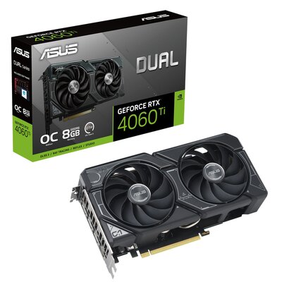 ASUS GeForce RTX 4060 Ti Dual OC 8G GDDR6 DUAL-RTX4060TI-O8G