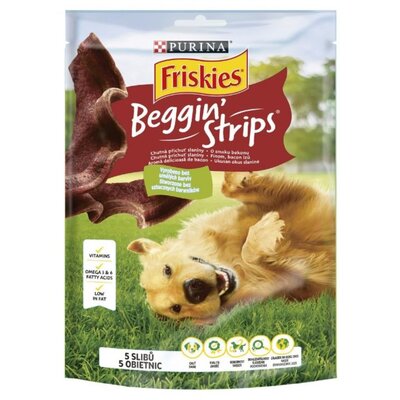Purina Friskies Beggin Strips przekąski dla psa 120g
