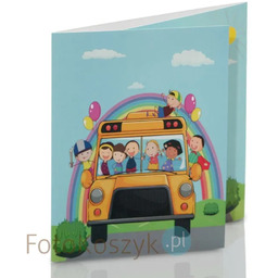 Mini-Album Dziecięcy Autobus - zestaw: 3 zdjęcia 15x21