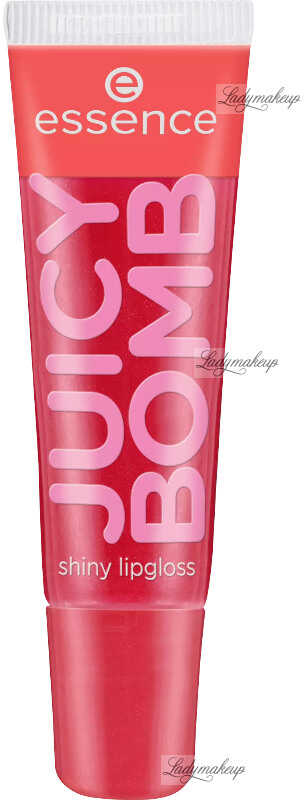 Essence - JUICY BOMB SHINY LIPGLOSS - Nieklejący błyszczyk do ust - 10 ml - 104 - POPPIN'' POMEGRANATE