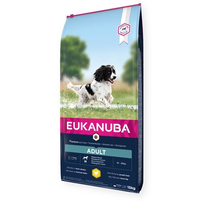 Eukanuba Adult Medium Breed Maintenance Chicken 18 kg