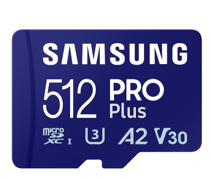 Samsung 512GB microSDXC PRO Plus 180MB/s (2023) - darmowy odbiór w 22 miastach i bezpłatny zwrot Paczkomatem aż do 15 dni