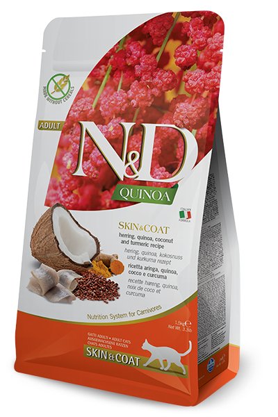 Farmina N&D Cat Quinoa Skin&Coat Herring 5 kg