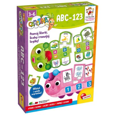 Carotina Gra dla najmłodszych. ABC-123