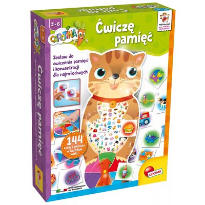 Lisciani Giochi Carotina Ćwiczę pamięć 304-PL57511