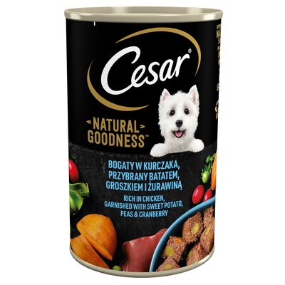 Cesar CES Puszka Mus Kurczak 400g Mokra karma pełnoporcjowa dla dorosłych psów