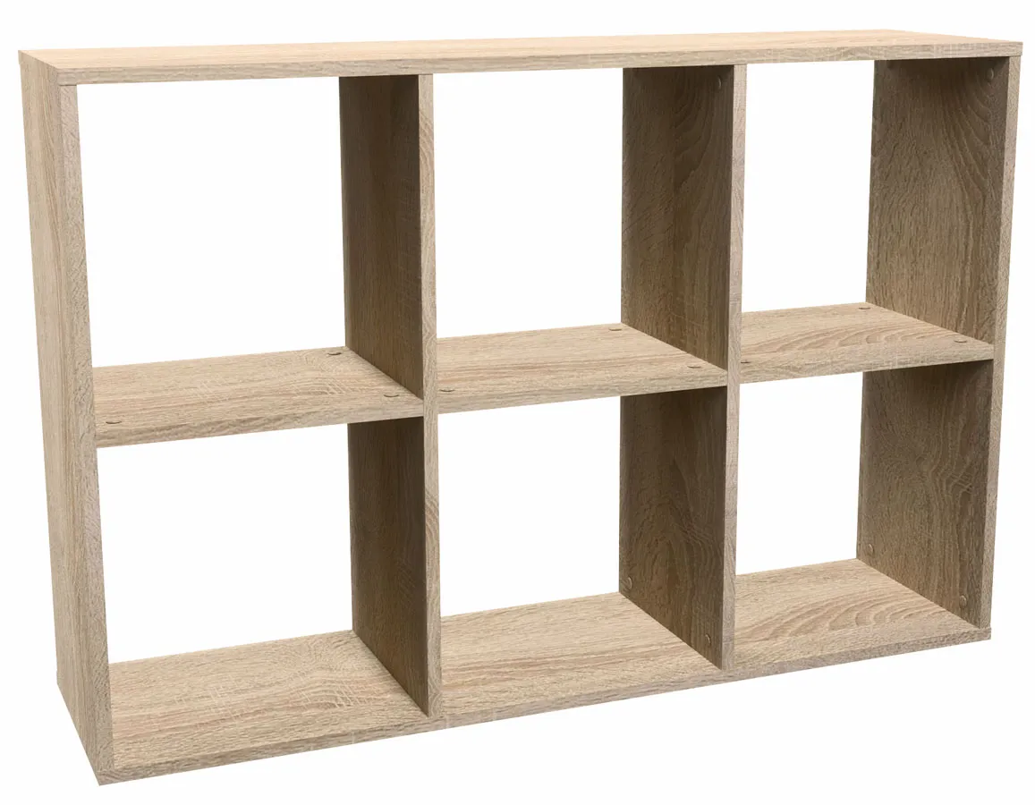 Regał Na Nowoczesny Książki Dąb Sonoma W1-M21