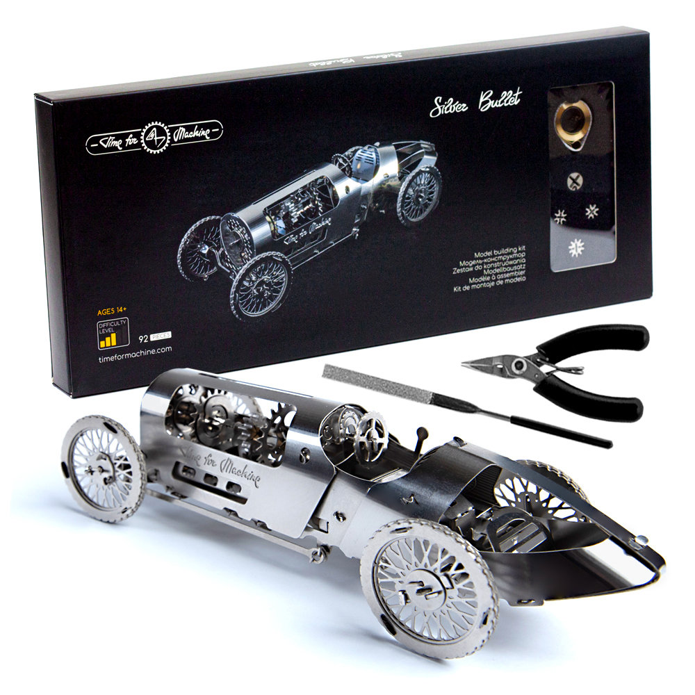 Time For Machine, model do składania Samochód Silver Bullet
