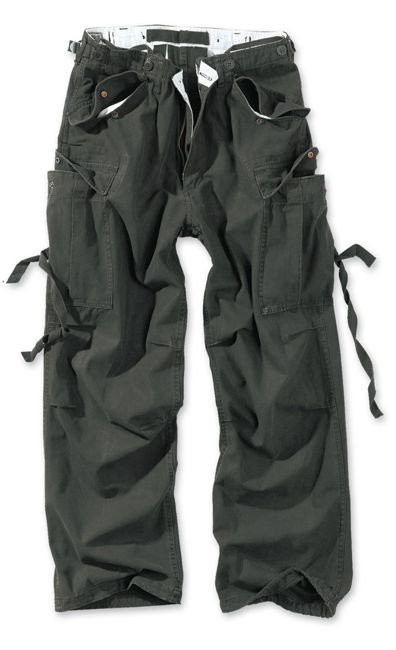 Surplus Spodnie M65 Vintage Czarne - XXL