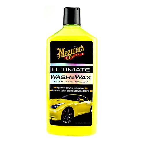 Meguiars Ultimate Wash & Wax szampon samochodowy z woskiem i polimerami 473ml