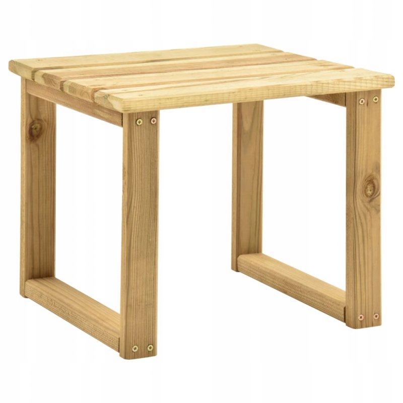 Stolik do leżaka, 30x30x26 cm, impregnowane drewno sosnowe