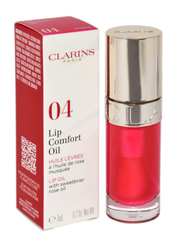 Clarins Lip Comfort Oil) 7 ml Cień 04 Pitaya)