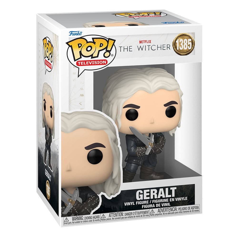 Funko POP!, figurka kolekcjonerska TV: Witcher S2- Geralt (SZN 3)