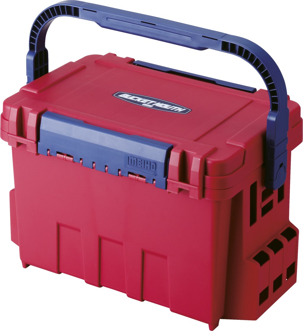 meiho VS Tackle Box Bucket Mouth BM-9000 540 X 340 X 350 MM RED (2029) BM-9000