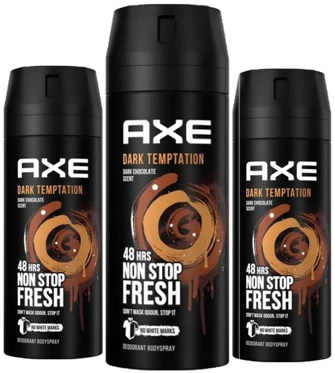 Axe Dezodorant w aerozolu Dark Temptation 3 X150ml