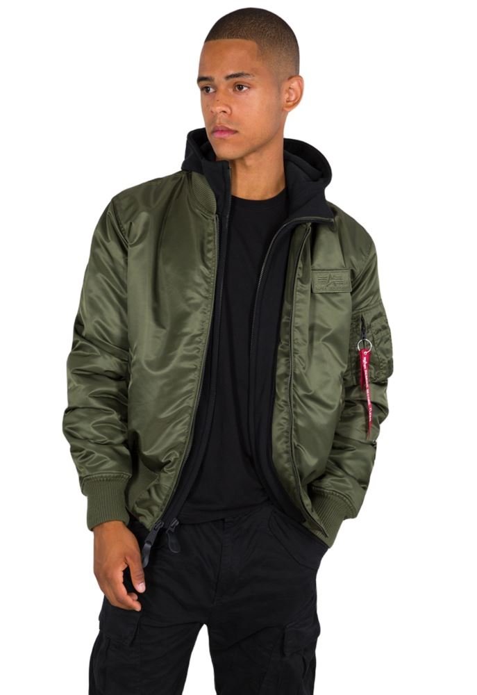 Alpha Industries MA-1 D-Tec, kurtka męska 183110-481 S