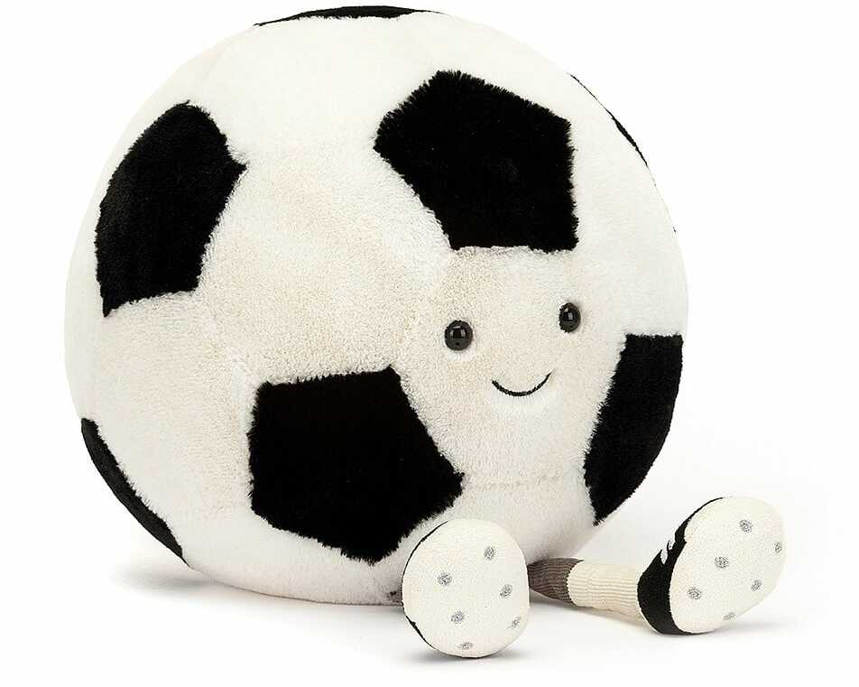 MASKOTKA JELLYCAT Amuseable Sports WESOŁA PIŁKA NOŻNA