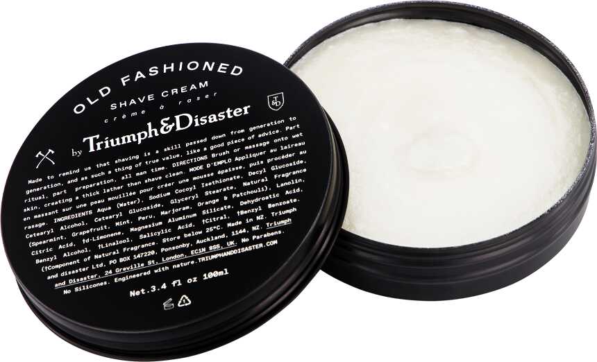 Triumph and Disaster Old Fashioned Shave cream - Tradycyjny krem do golenia na mokro 100ml