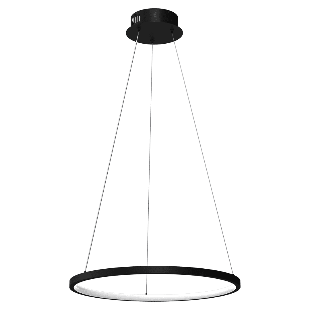 Lampa wisząca ROTONDA BLACK 27W LED ML7939 - Milagro