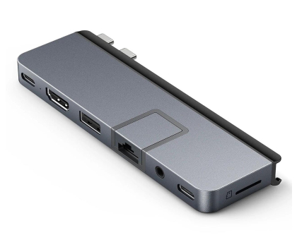 Hyper HyperDrive DUO PRO 7-in-2 USB-C Hub gray