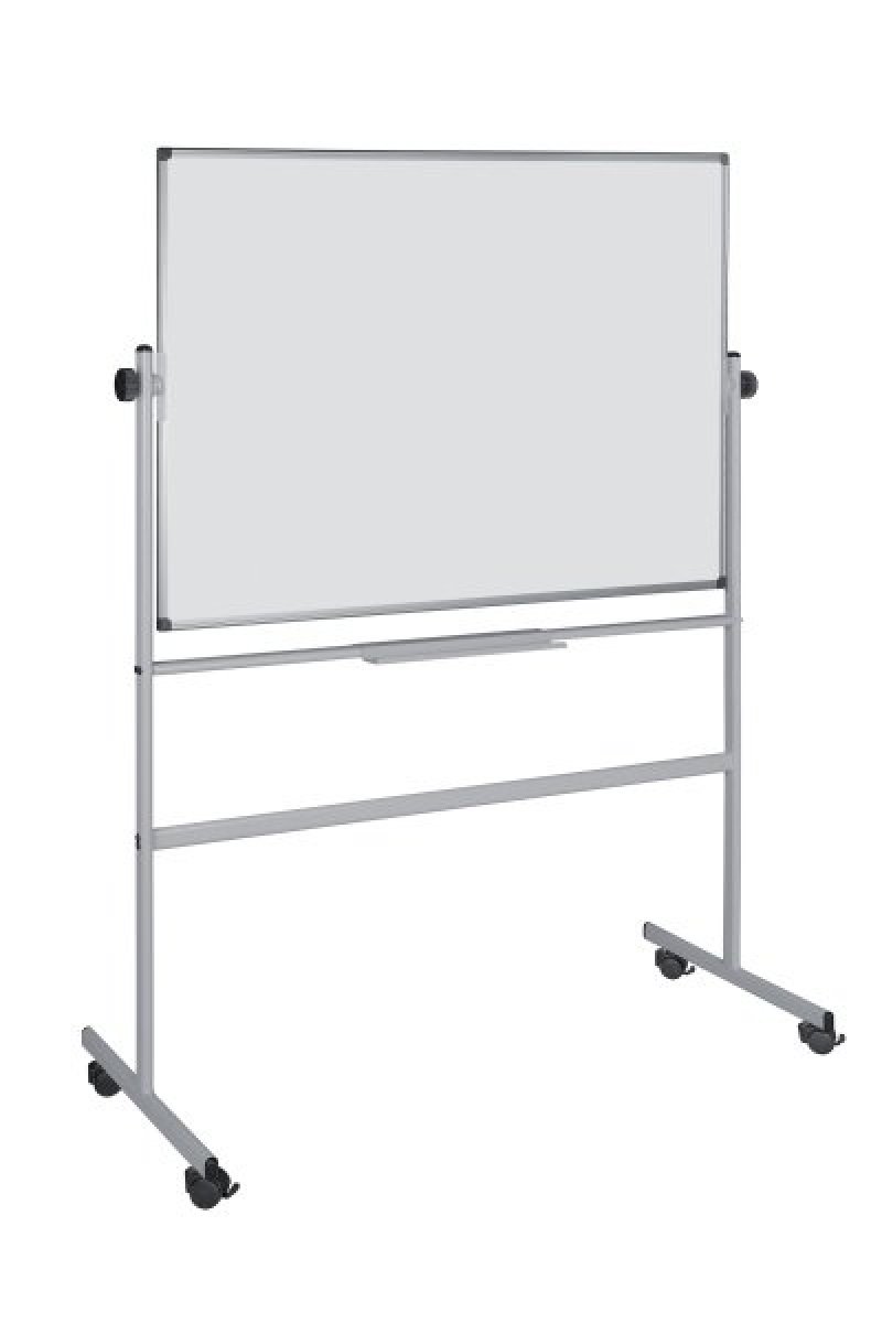 Bi-Office, Tablica suchościeralna magnetyczna obrotowa lakierowana rama aluminiowa, 120x90 cm