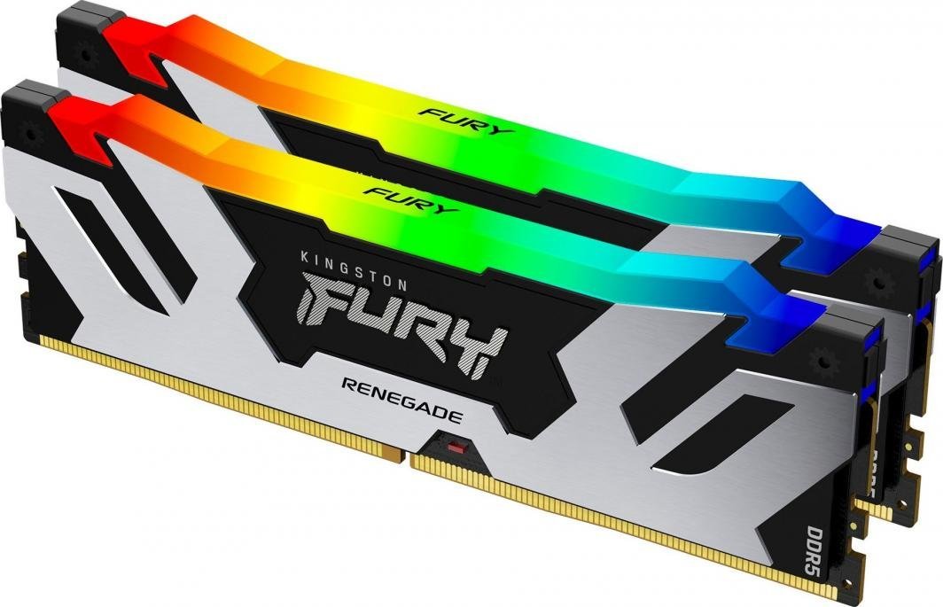 Kingston Fury Renegade RGB, DDR5, 64 GB, 6000MHz, CL32 (KF560C32RSAK2-64)