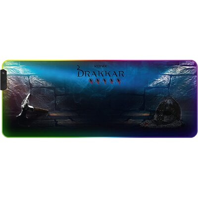 Podkładka KONIX Drakkar Hetland Prime RGB XL