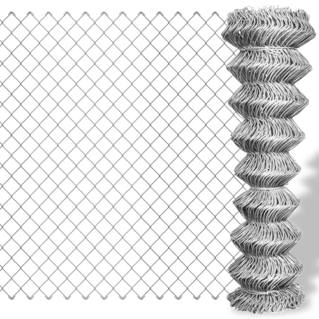 vidaXL vidaXL Ocynkowana, metalowa siatka 15 x 1,5 m