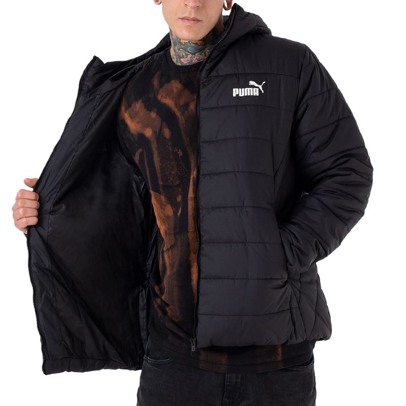 Kurtka Puma Ess Hooded Padded 84893801 - czarna