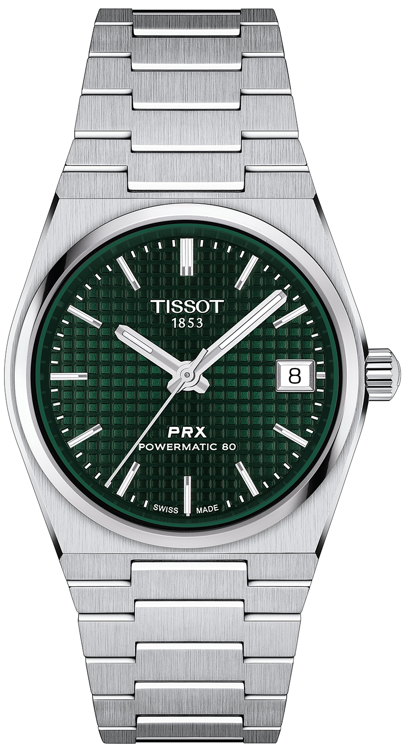 Zegarek Tissot T137.207.11.091.00 PRX POWERMATIC 80 35 MM -