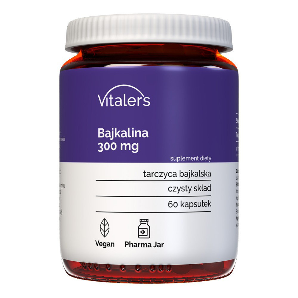 Vitaler's Bajkalina, (Tarczyca bajkalska) 300 mg, 60 kaps.