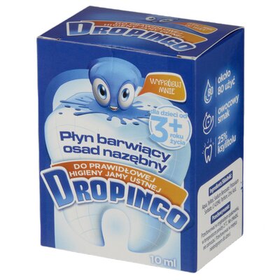 AFLOFARM Dropingo płyn barwiący osad nazębny 10 ml