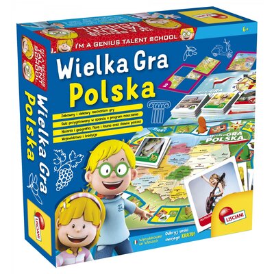 Lisciani Giochi Mały geniusz Wielka Gra Polska