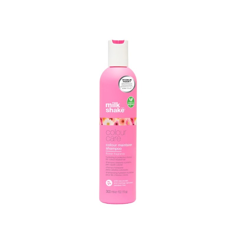 Milk Shake Flower Shampoo, Szampon Utrzymujący Kolor o Zapachu Kwiatowym, Nawilżający i Ochronny, 300ml