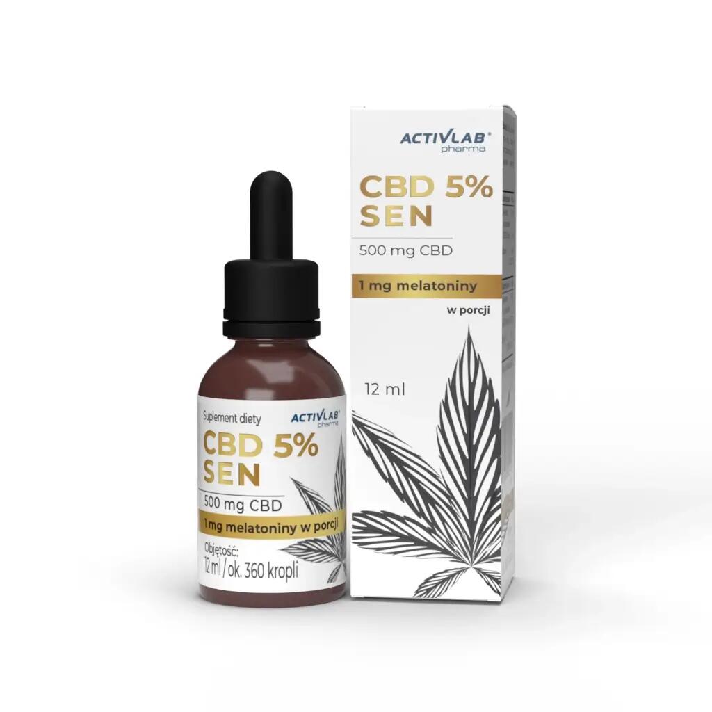 ACTIVLAB CBD 5% Sen z melatoniną, 12ml >>  od 49zł  