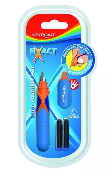 Pióro wieczne + 2 niebieskie naboje MIX - Keyroad