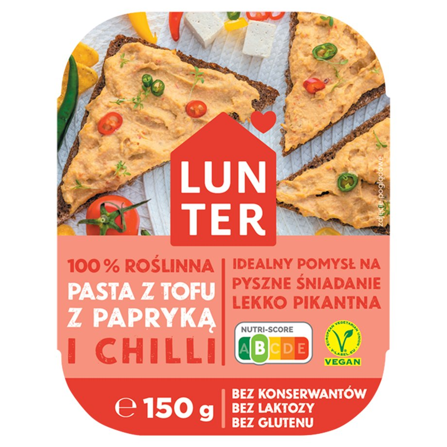 Lunter - Pasta z tofu z papryką i chilli