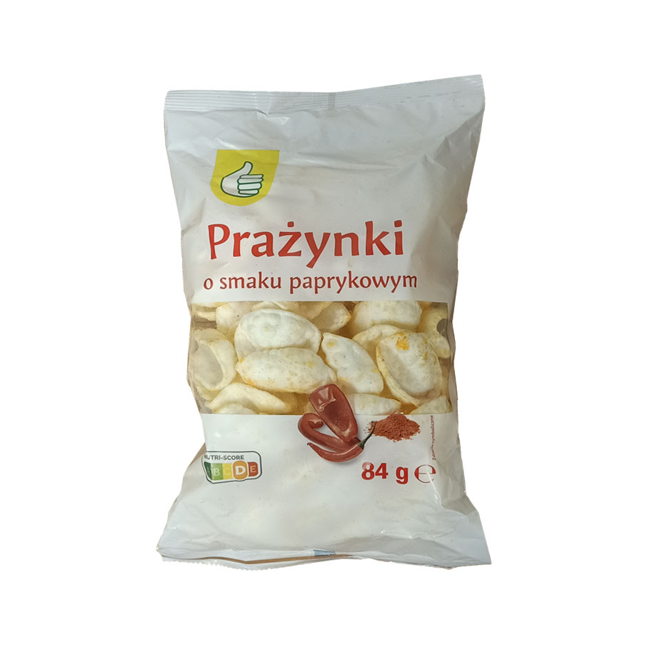 Auchan - Prażynki paprykowe