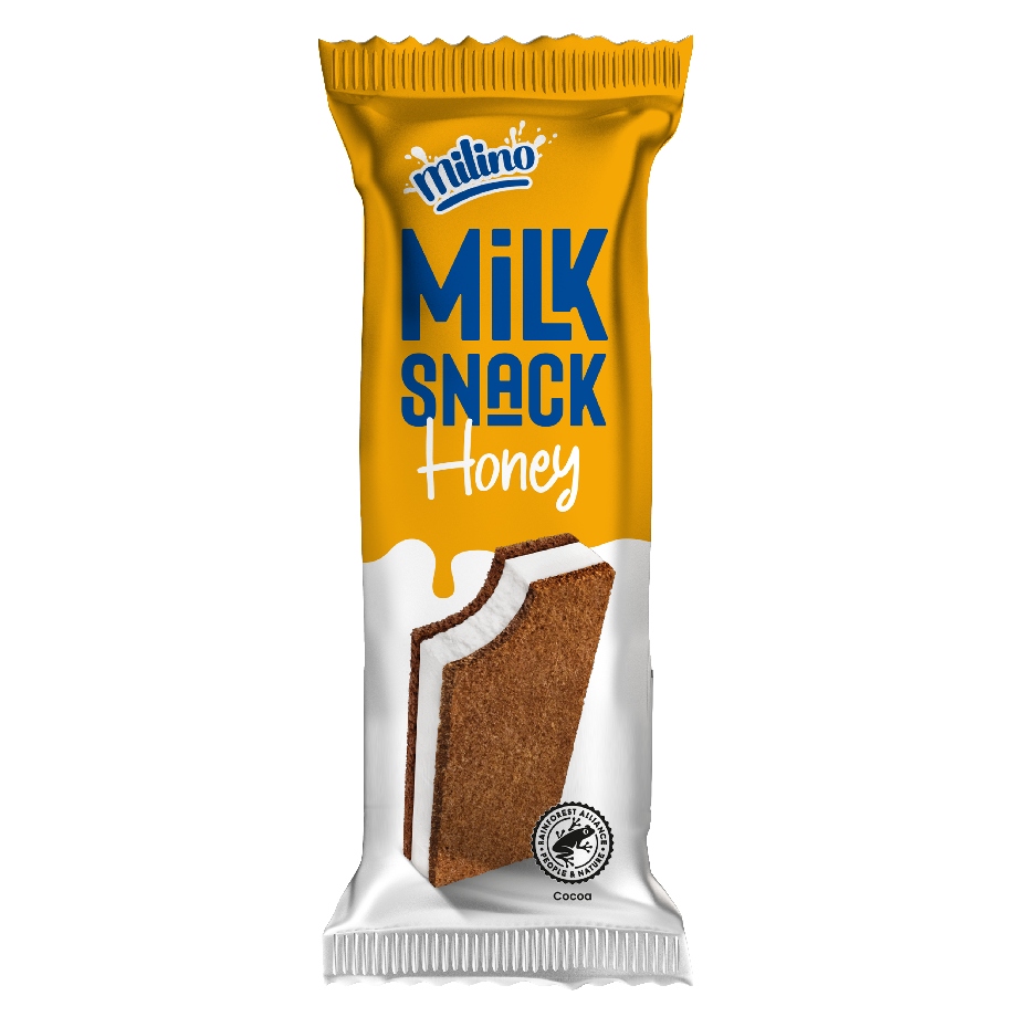 Milino - Milk Snack Honey mleczna kanapka