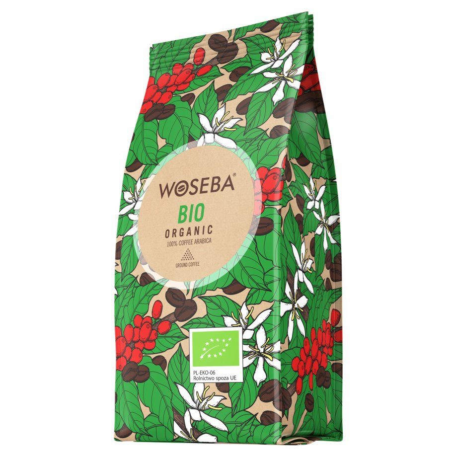 Woseba - BIO kawa mielona palona Arabica