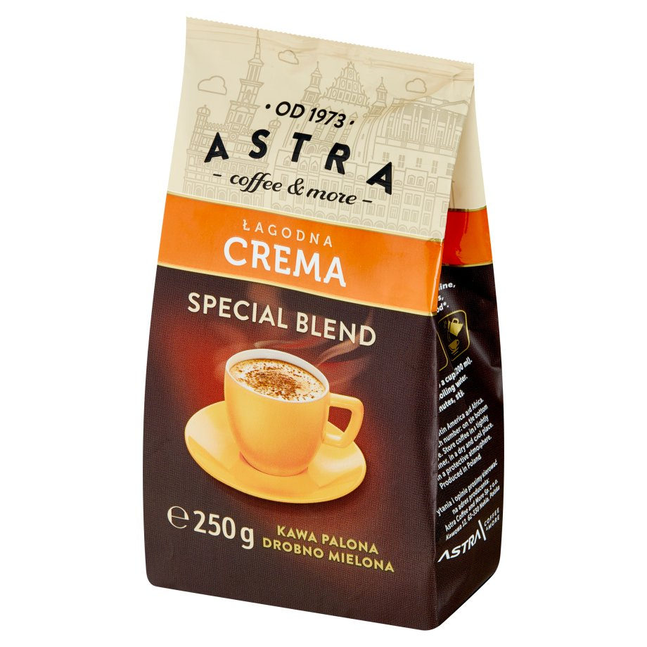 Astra - Kawa mielona łagodna crema