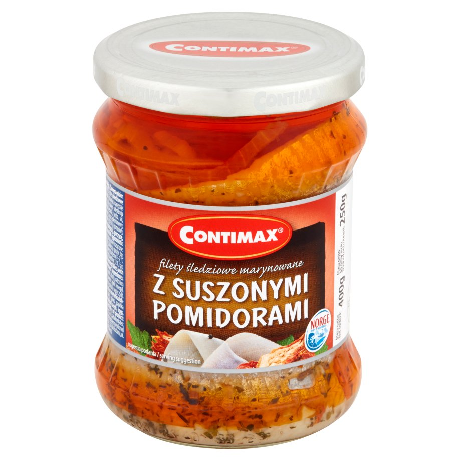 Contimax - Filety śledziowe z suszonymi pomidorami