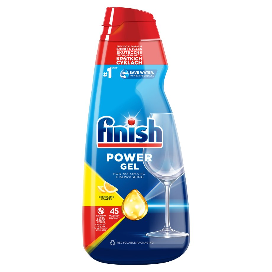 FINISH - Żel do mycia naczyń w zmywarce lemon