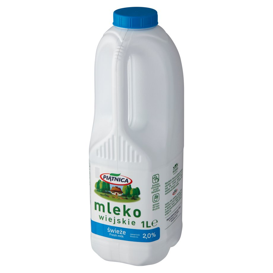 Piątnica - Mleko wiejskie świeże 2%