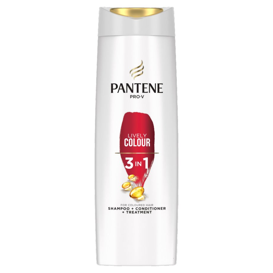 Pantene - Pro-V Lśniący kolor szampon i odżywka 3 w 1